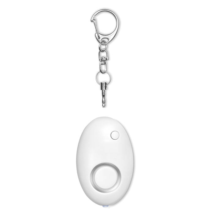 Personal alarm with key ring