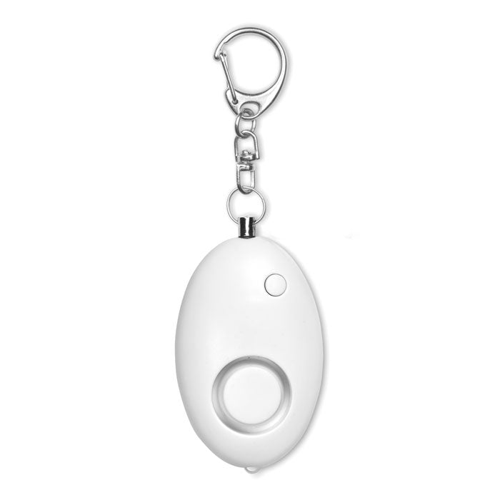 Personal alarm with key ring