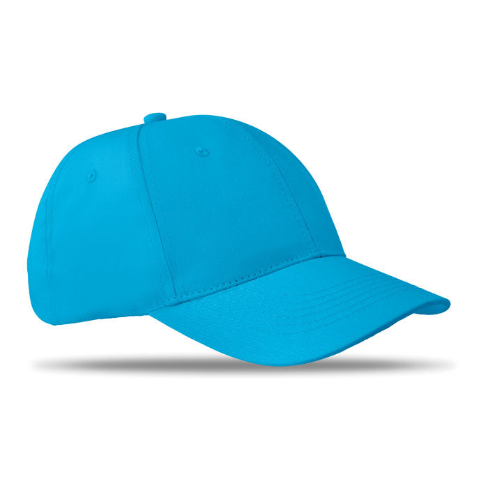 6 panels baseball cap