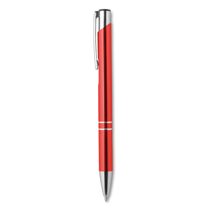 Push button aluminium pen