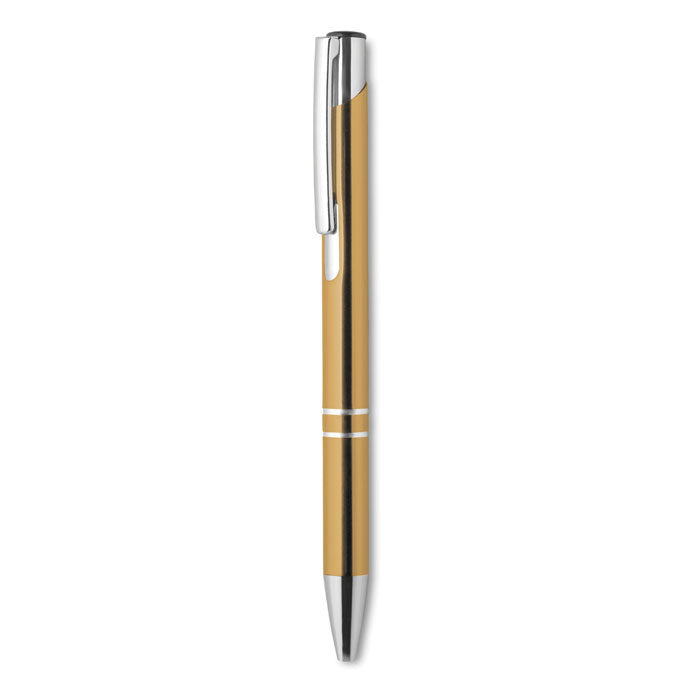 Push button aluminium pen