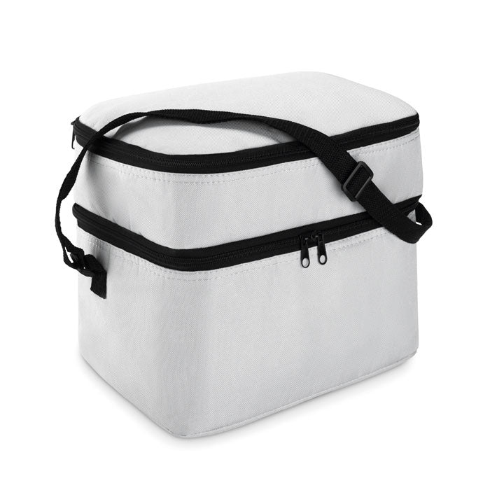 Cooler bag with 2 compartments