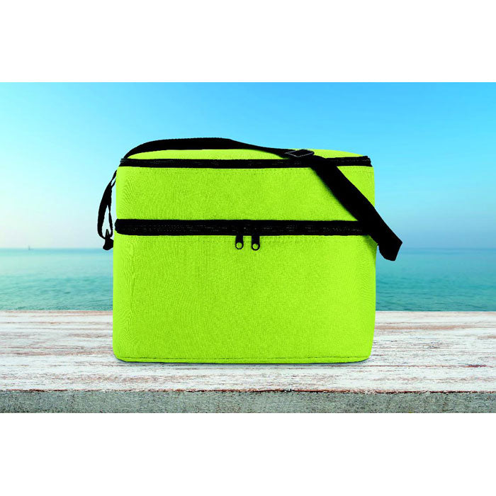 Cooler bag with 2 compartments