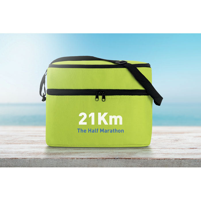 Cooler bag with 2 compartments