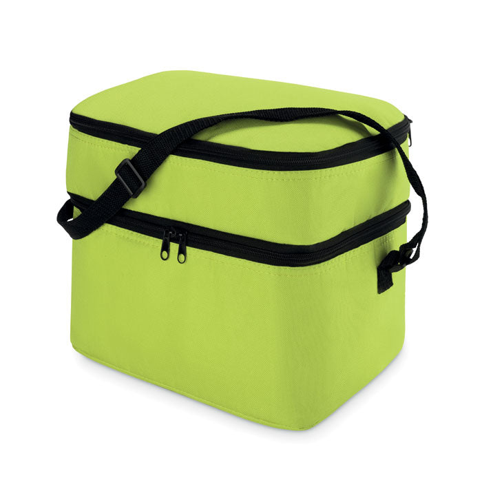 Cooler bag with 2 compartments