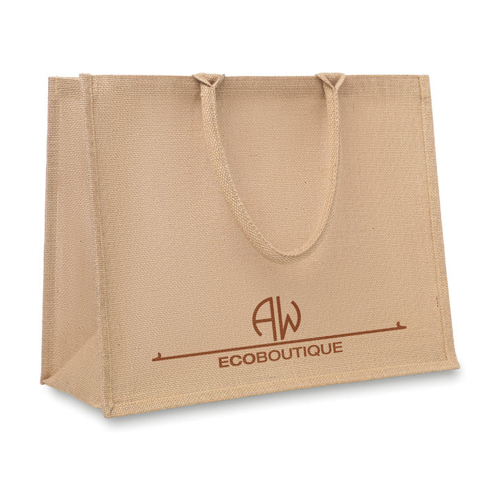 Jute shopping bag