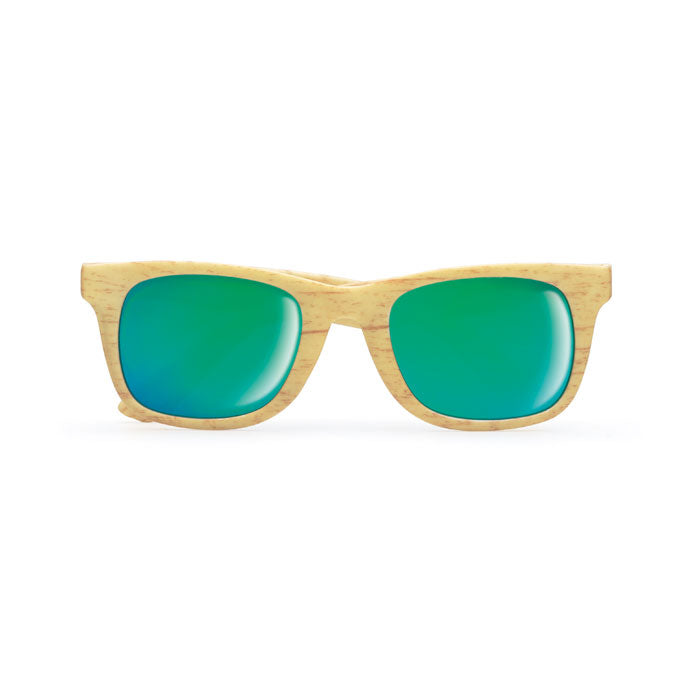 Wooden look sunglasses