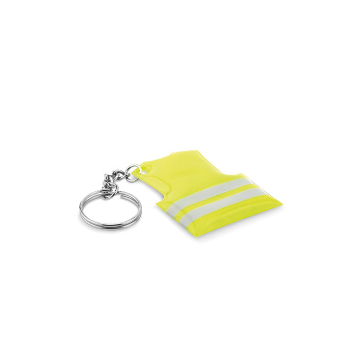 Key ring with reflecting vest