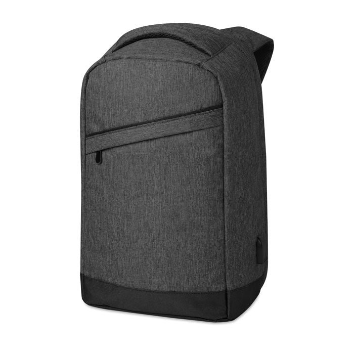 2 tone backpack incl USB plug