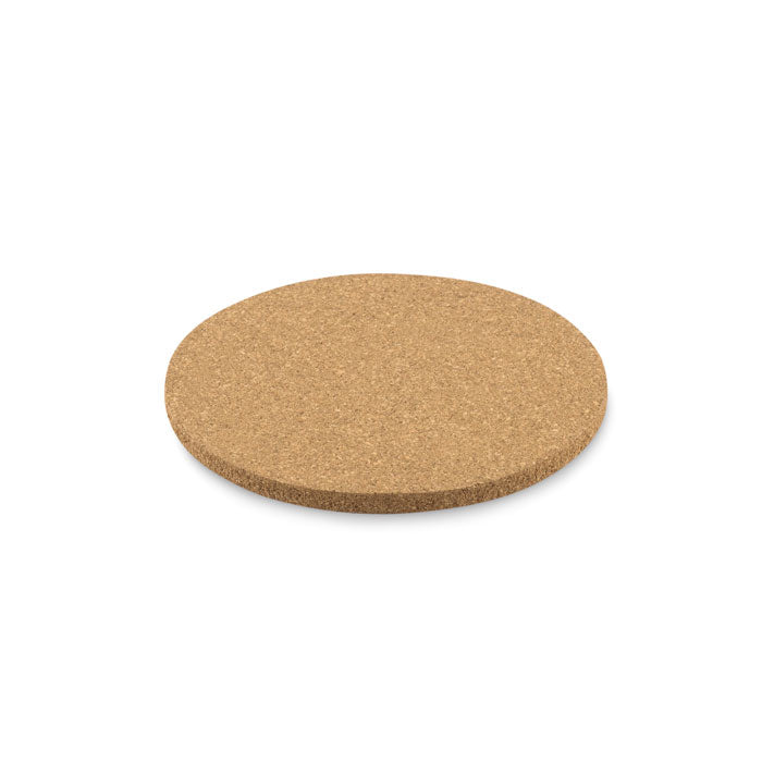 Round cork coaster