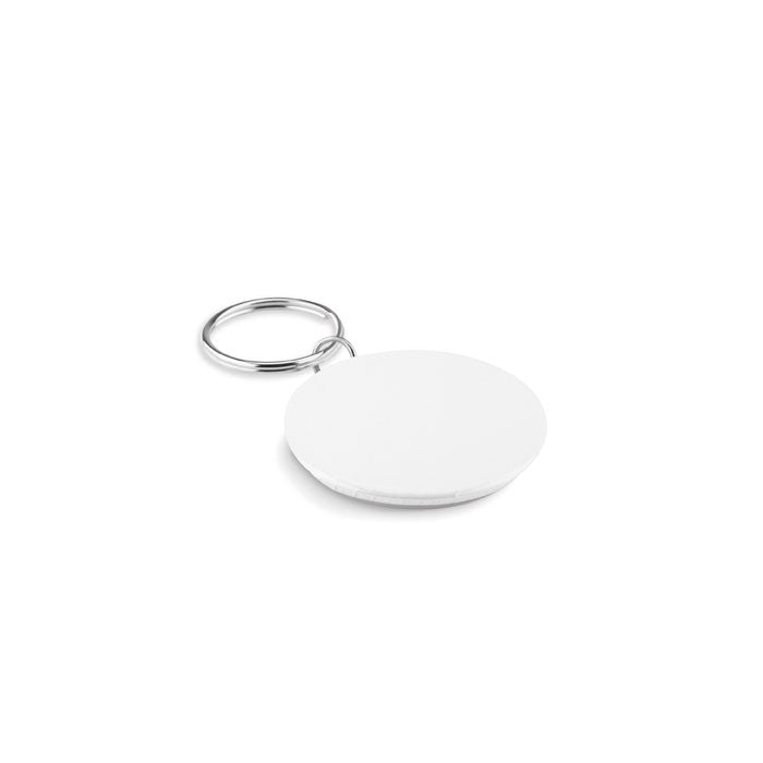 Small pin button key ring