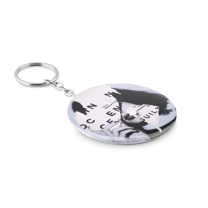 Key ring with bottle opener