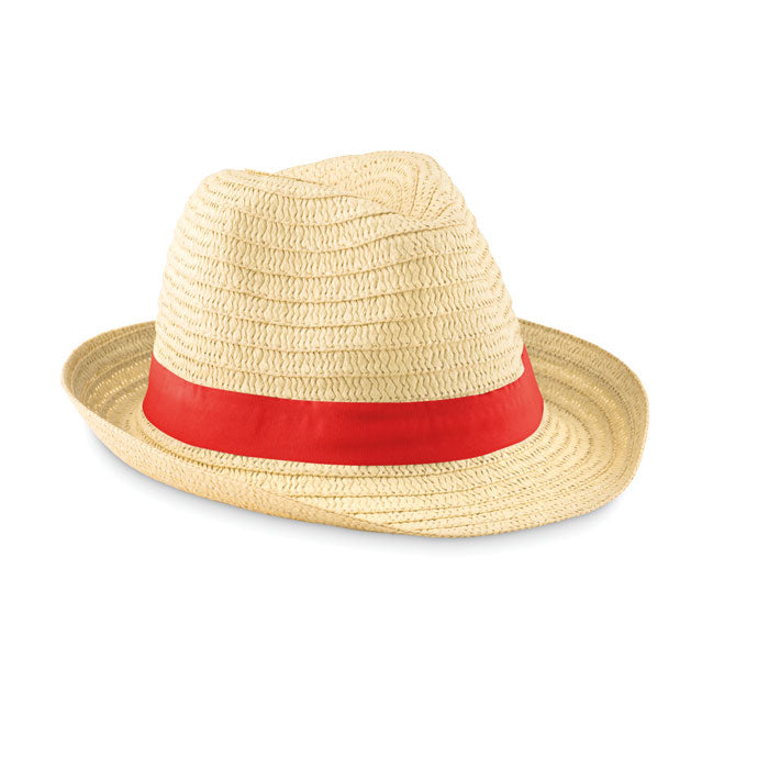 Paper straw hat