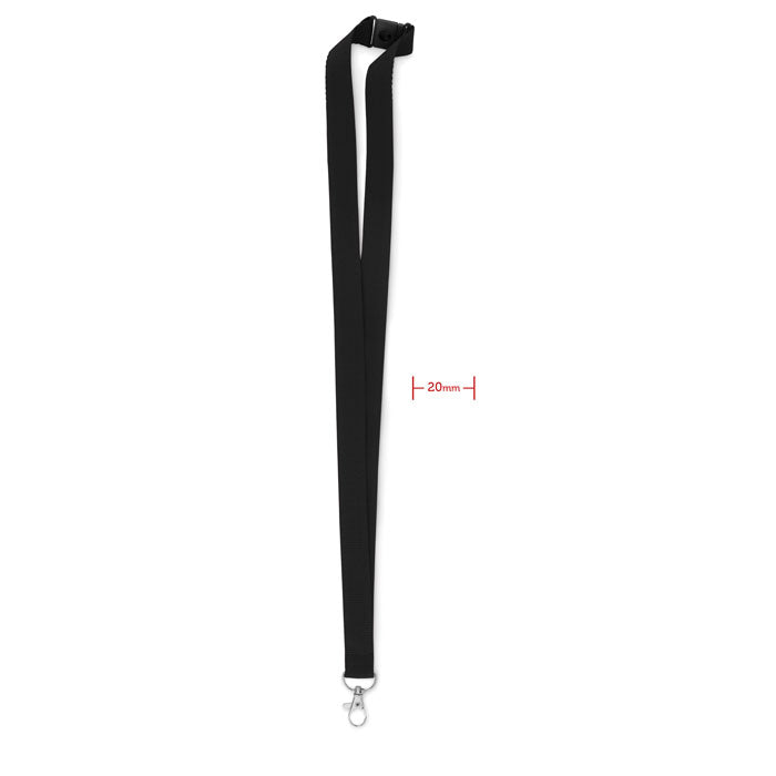 Lanyard with metal hook 20 mm