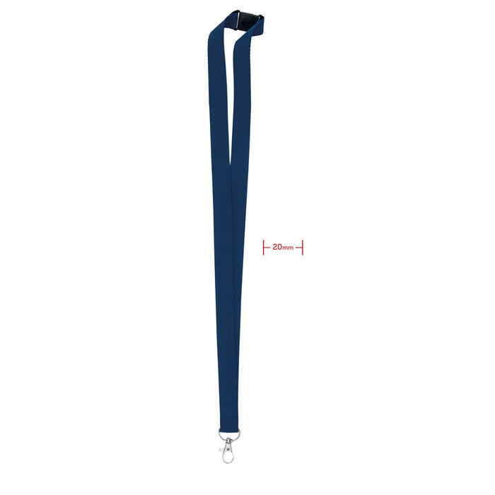 Lanyard with metal hook 20 mm