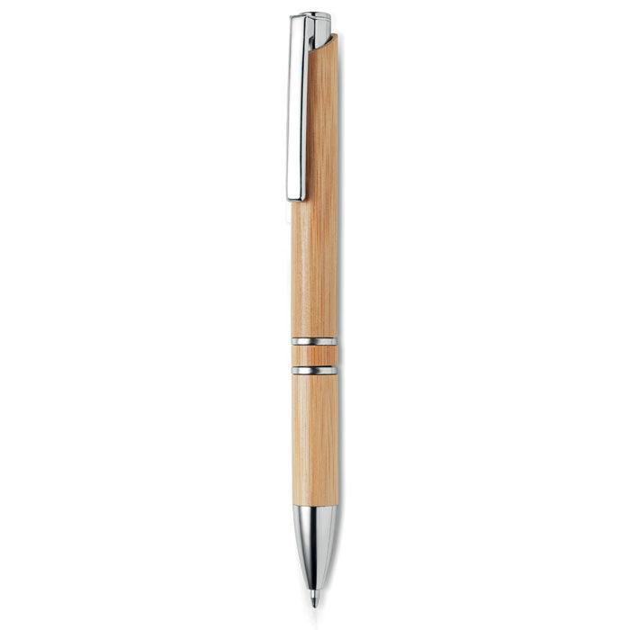 Bamboo automatic ball pen