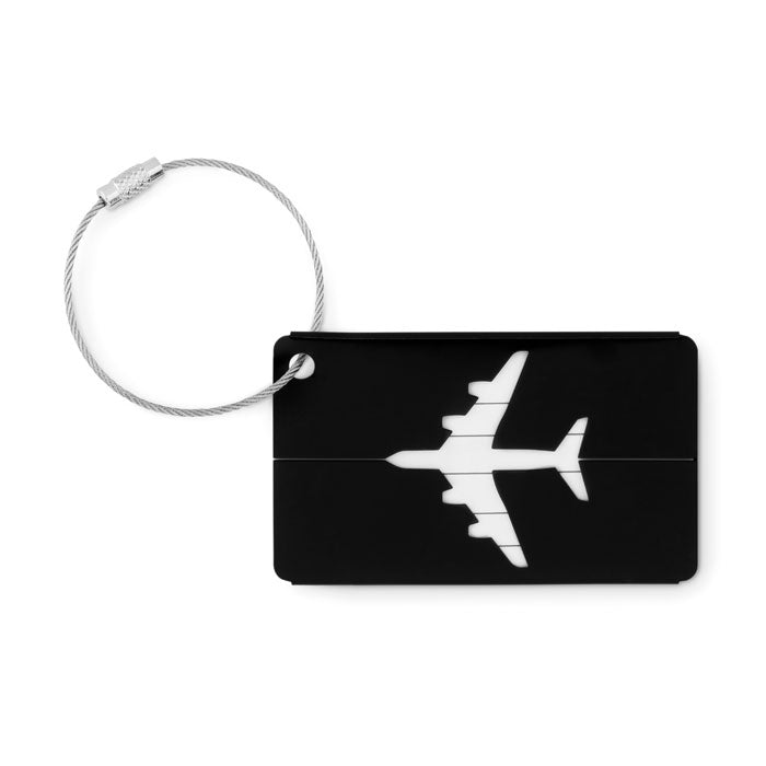 Aluminium luggage tag