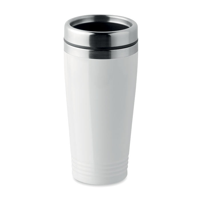 Double wall travel cup