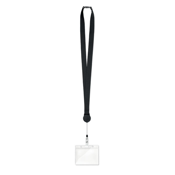 Lanyard retractable clip