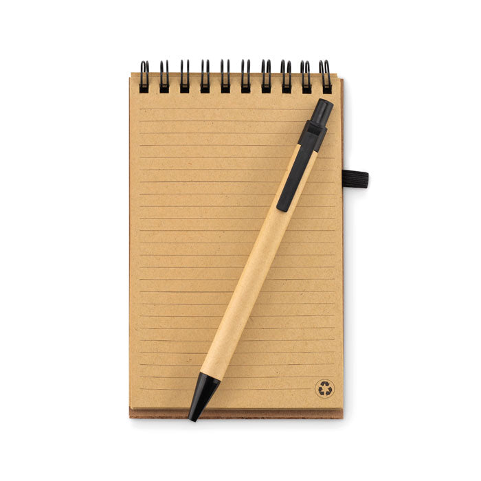 A6 Cork notepad with pen