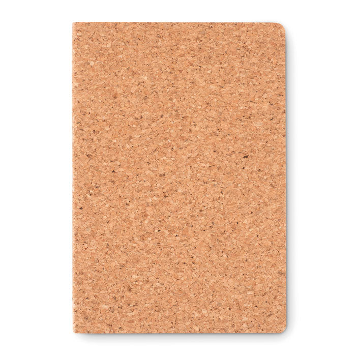 A5 cork notebook 96 lined