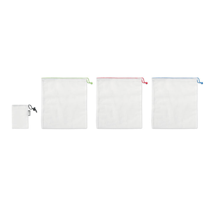 Set of 3 Mesh Food Bags