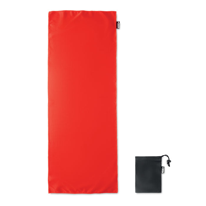 RPET sports towel and pouch