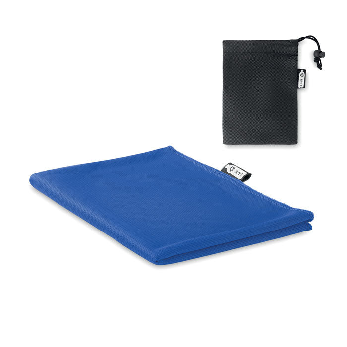 RPET sports towel and pouch