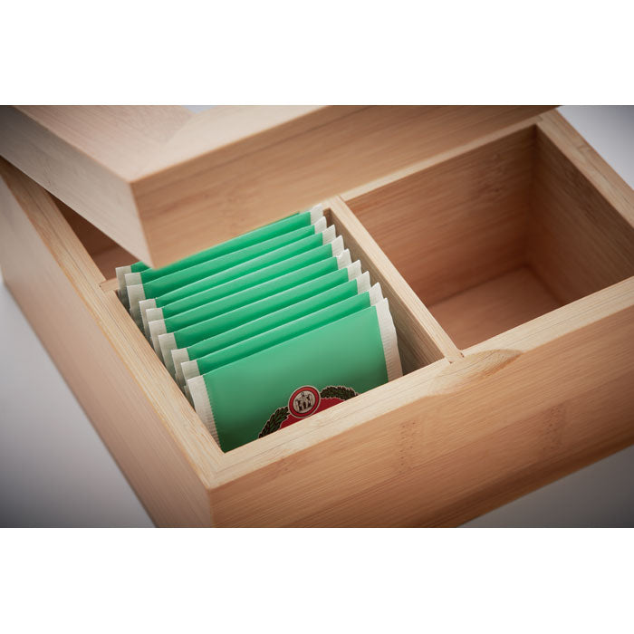 Bamboo tea box