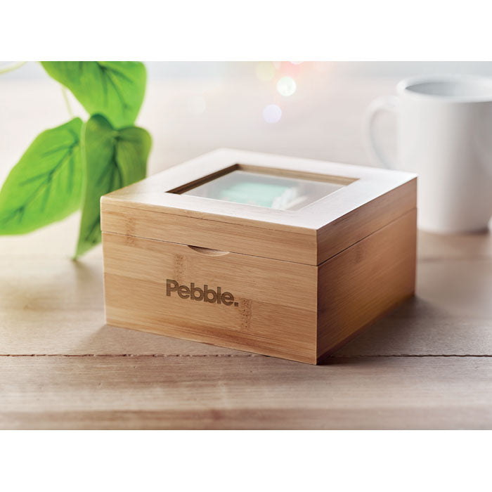 Bamboo tea box