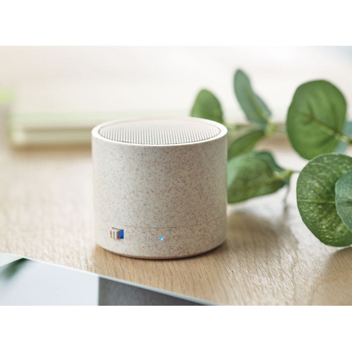 3W Wheat Straw Wireless Speaker