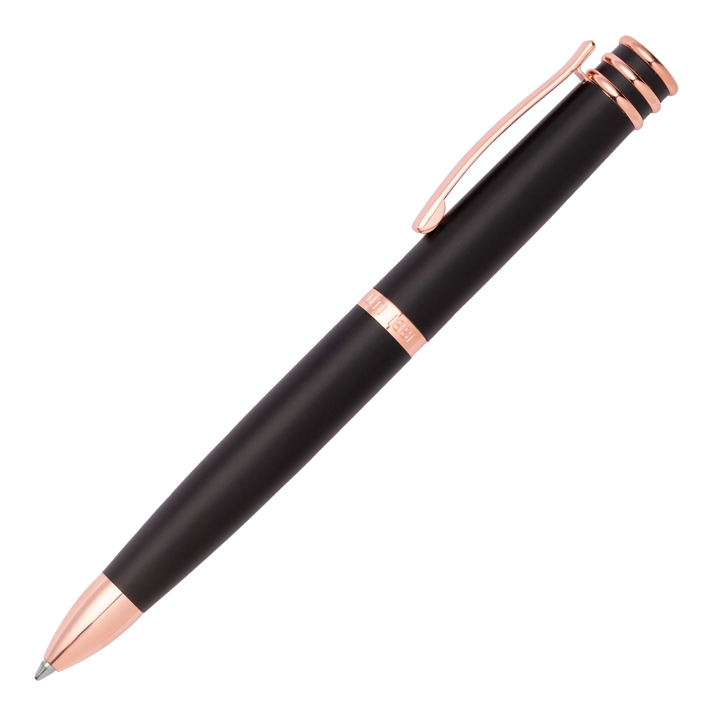 Ballpoint Pen Austin Black/Rosegold