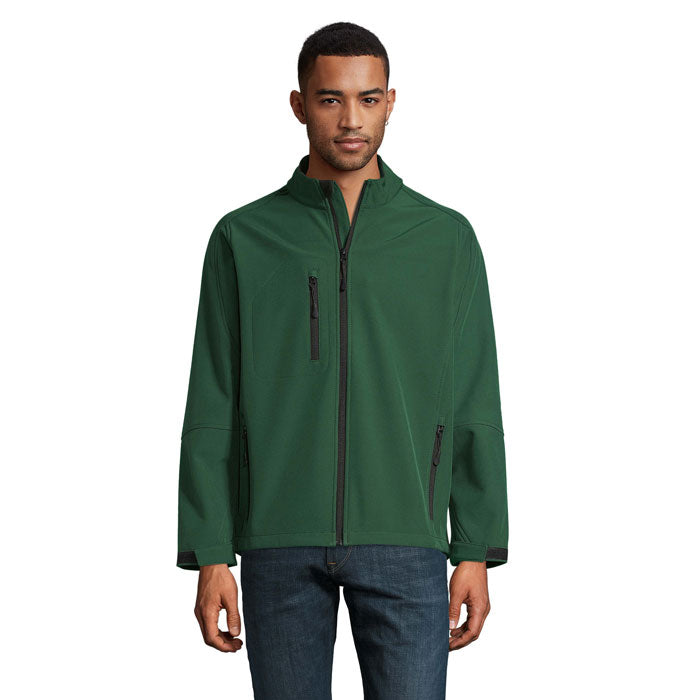 Relax Men's Softshell Zipped Jacket