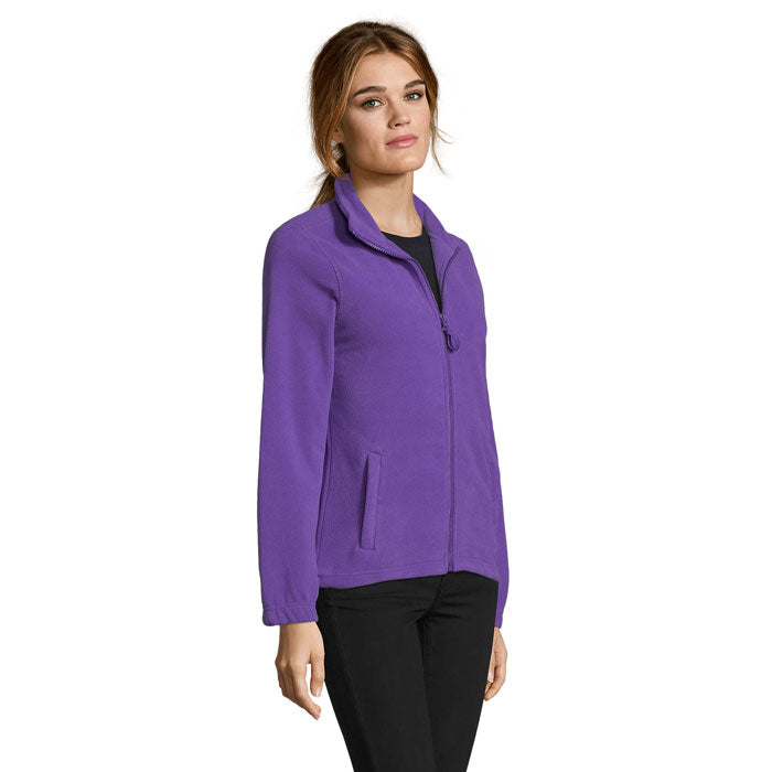 NORTH WOMEN ZIPPED FLEECE