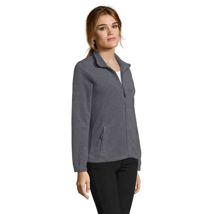 NORTH WOMEN ZIPPED FLEECE