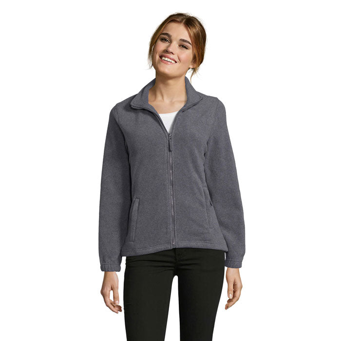 NORTH WOMEN ZIPPED FLEECE