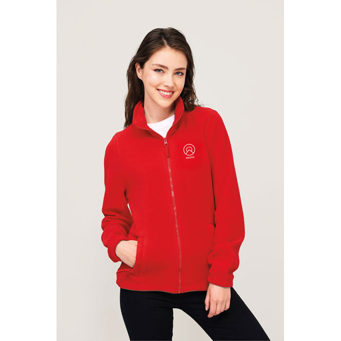 NORTH WOMEN ZIPPED FLEECE